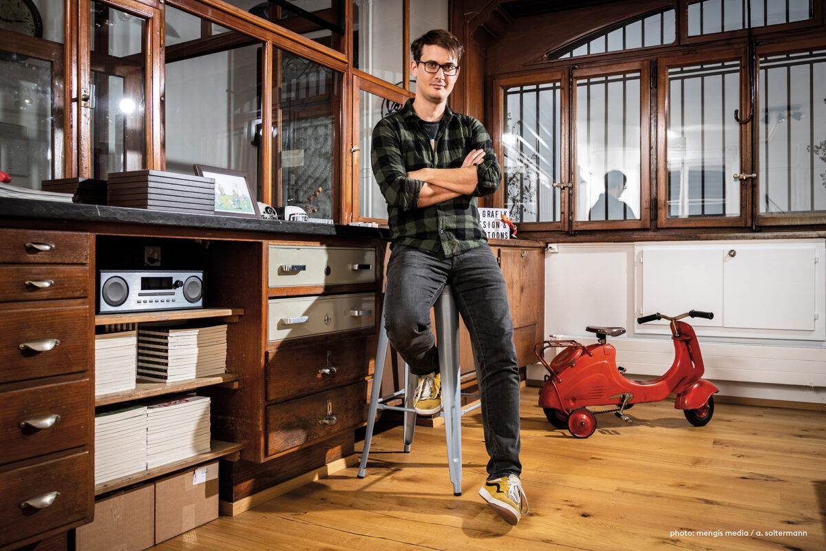 Gigergraphics Gabriel Giger Portrait Gigergraphics - Grafik / Cartoons / Werbekampagnen / Webdesign / Karikaturen / Illustrationen / Logos / Corporate Design