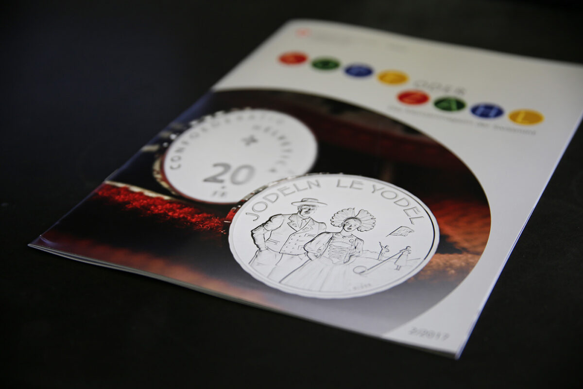 Gigergraphics News Swissmint2 Gigergraphics - Grafik / Cartoons / Werbekampagnen / Webdesign / Karikaturen / Illustrationen / Logos / Corporate Design