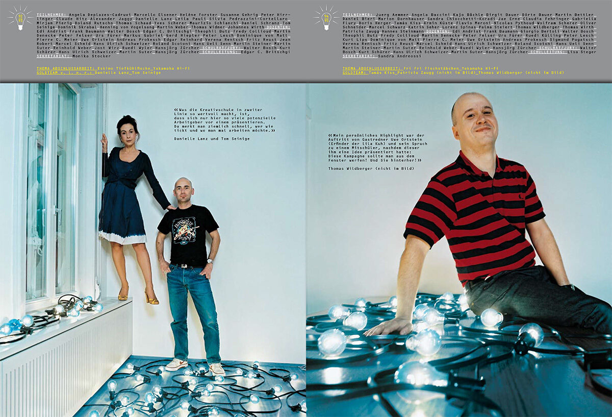 Gigergraphics Presse Persoenlich5 Gigergraphics - Grafik / Cartoons / Werbekampagnen / Webdesign / Karikaturen / Illustrationen / Logos / Corporate Design