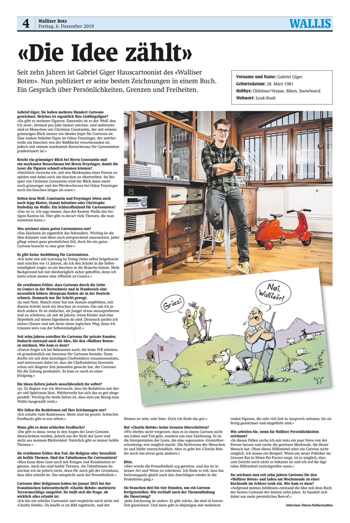 Gigergraphics Presse Wb10Years Gigergraphics - Grafik / Cartoons / Werbekampagnen / Webdesign / Karikaturen / Illustrationen / Logos / Corporate Design