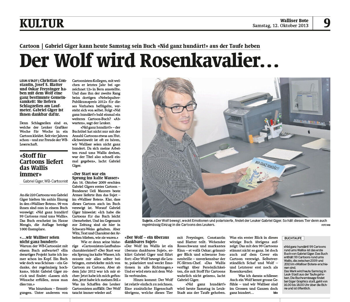 Gigergraphics Presse Wbbook Gigergraphics - Grafik / Cartoons / Werbekampagnen / Webdesign / Karikaturen / Illustrationen / Logos / Corporate Design