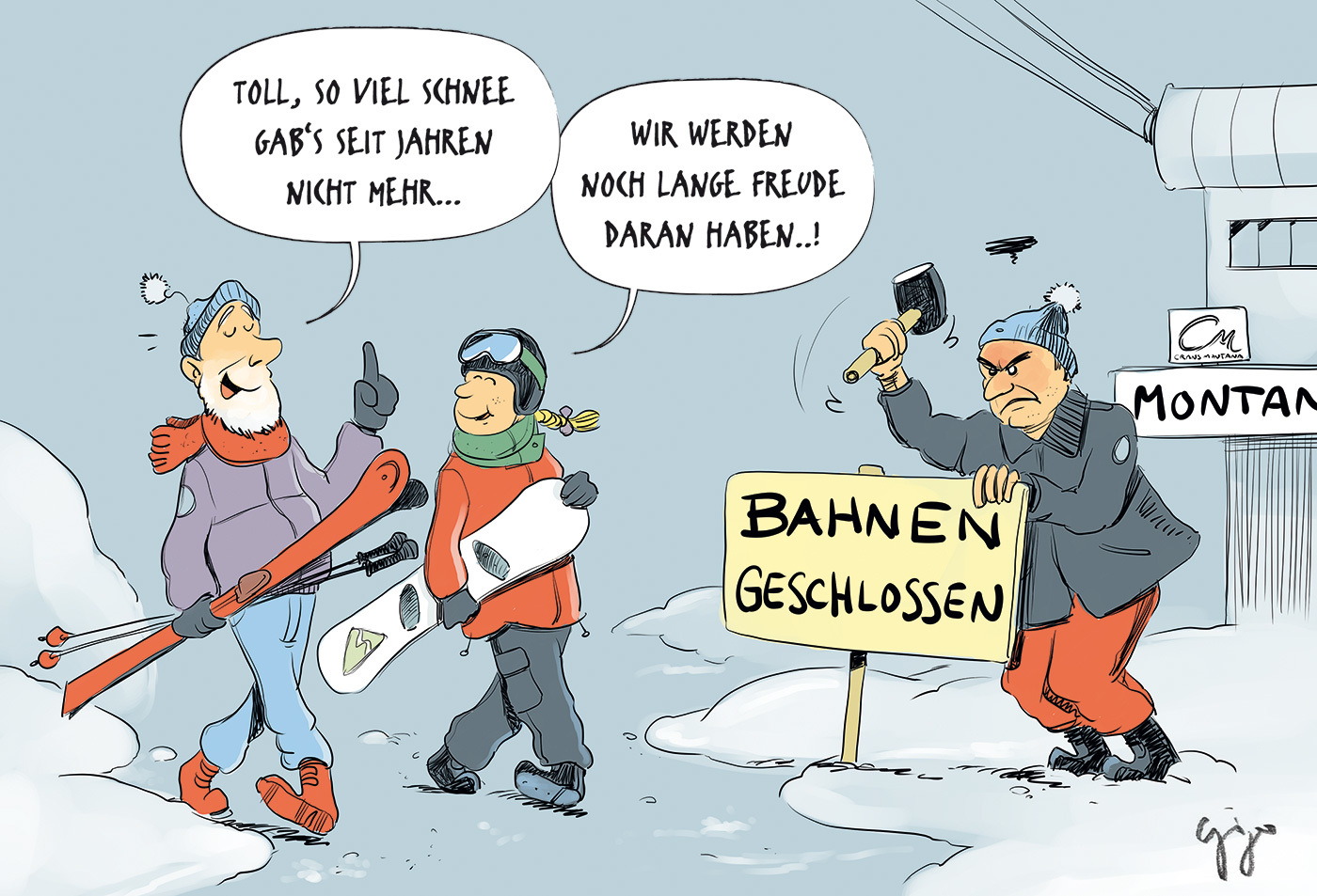 Gigergraphics Cartoon 344 Gigergraphics - Grafik / Cartoons / Werbekampagnen / Webdesign / Karikaturen / Illustrationen / Logos / Corporate Design