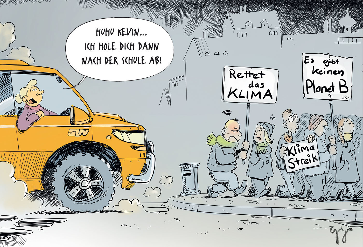 Gigergraphics Cartoon 387 Gigergraphics - Grafik / Cartoons / Werbekampagnen / Webdesign / Karikaturen / Illustrationen / Logos / Corporate Design