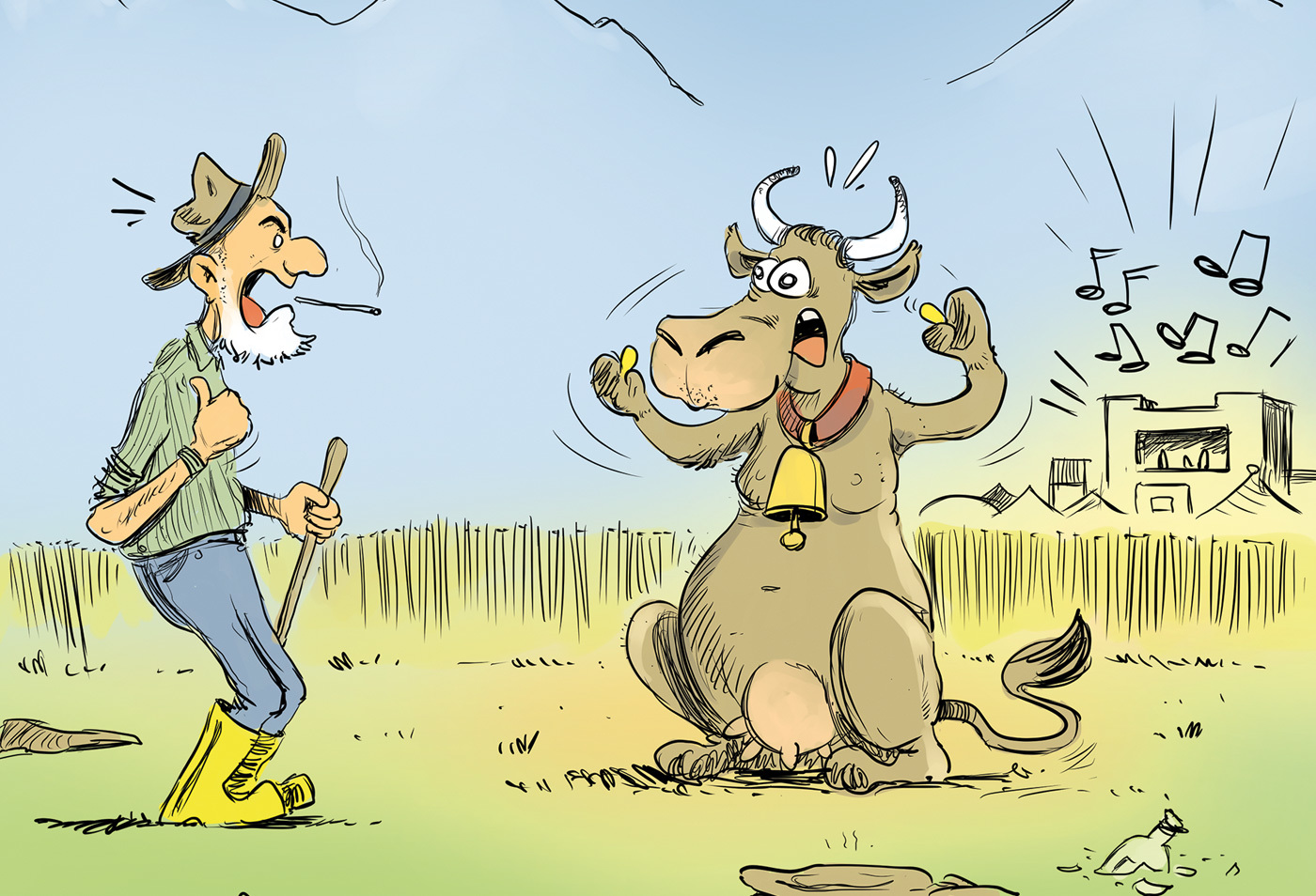 Gigergraphics Cartoon 415 Gigergraphics - Grafik / Cartoons / Werbekampagnen / Webdesign / Karikaturen / Illustrationen / Logos / Corporate Design