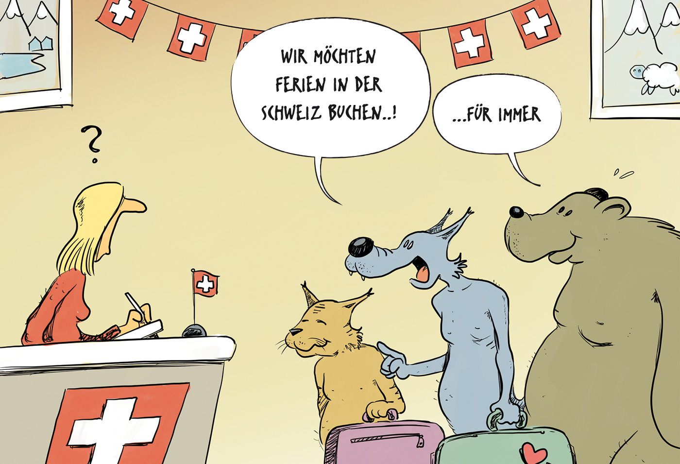 Gigergraphics Cartoon 458 Gigergraphics - Grafik / Cartoons / Werbekampagnen / Webdesign / Karikaturen / Illustrationen / Logos / Corporate Design