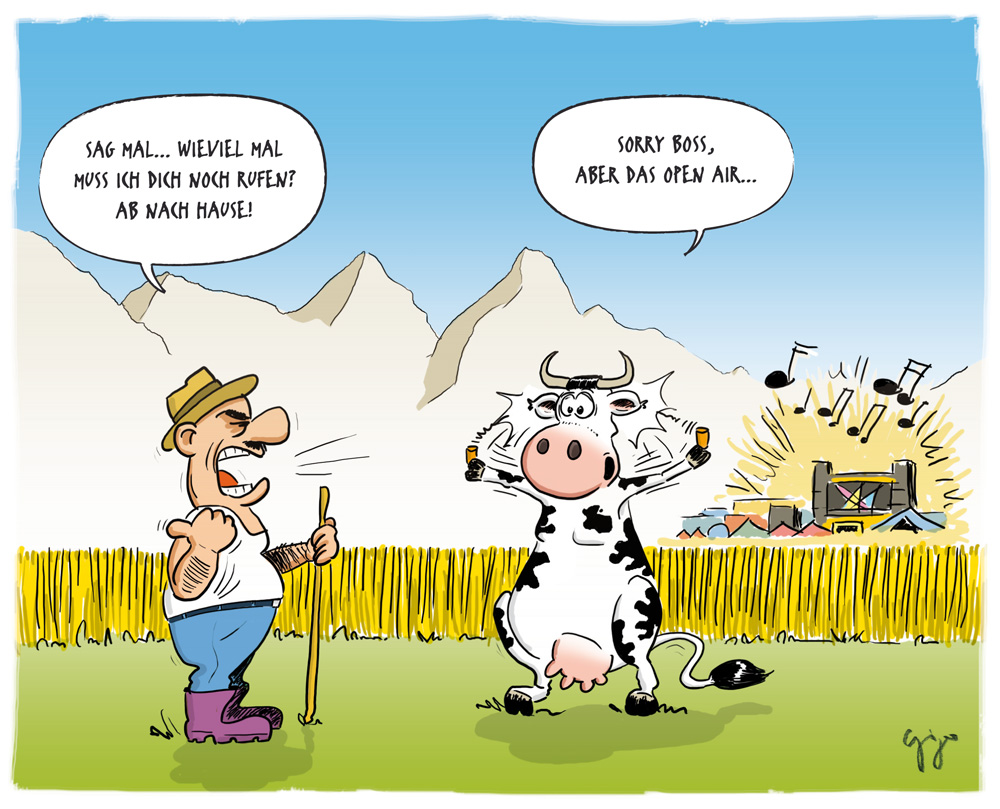 Gigergraphics Cartoon Weibil4 Gigergraphics - Grafik / Cartoons / Werbekampagnen / Webdesign / Karikaturen / Illustrationen / Logos / Corporate Design