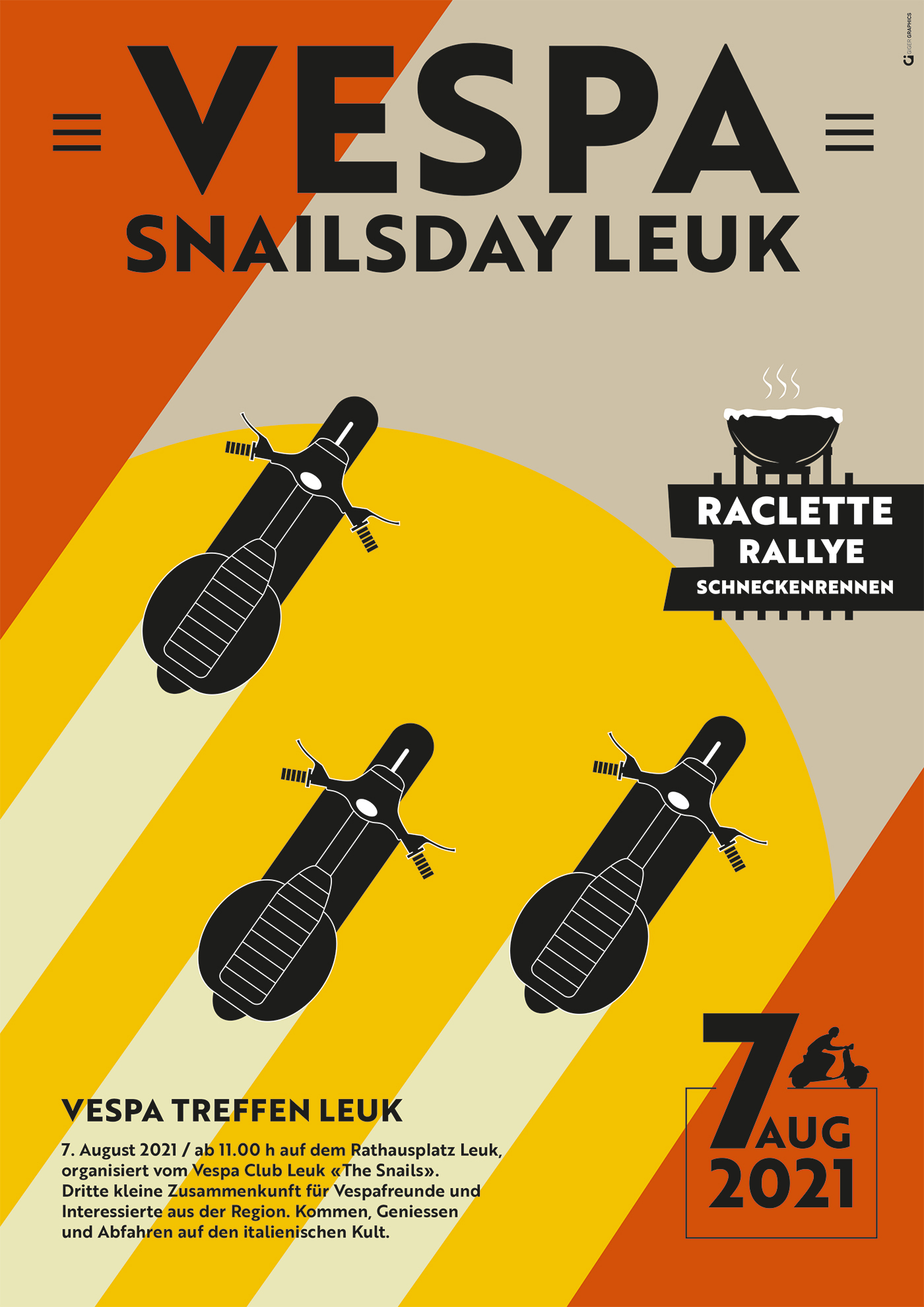 Gigergraphics Works Snailsday21 Gigergraphics - Grafik / Cartoons / Werbekampagnen / Webdesign / Karikaturen / Illustrationen / Logos / Corporate Design