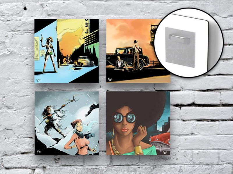 Gigergraphics Shop Aludibond Gigergraphics - Grafik / Cartoons / Werbekampagnen / Webdesign / Karikaturen / Illustrationen / Logos / Corporate Design