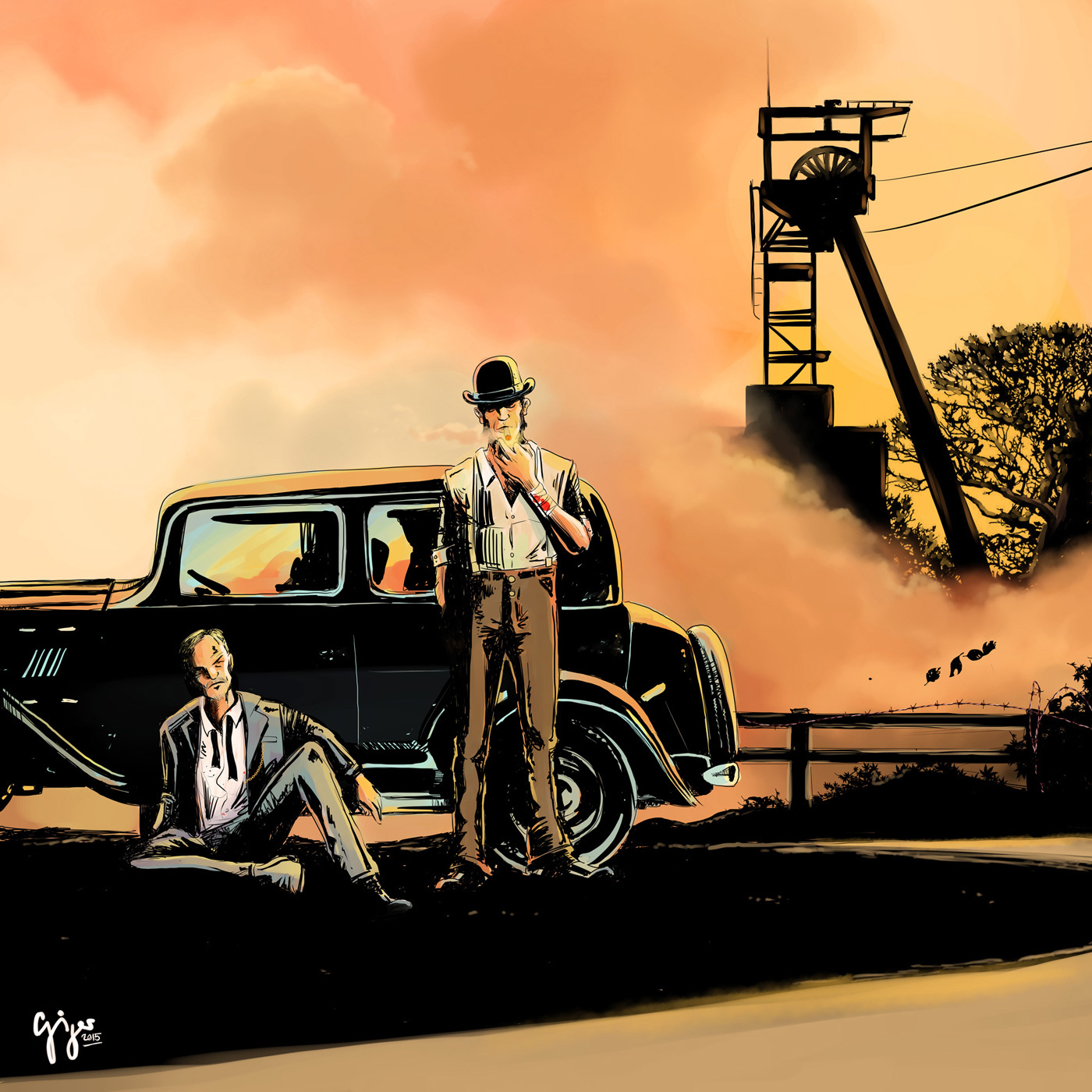 Gigergraphics Works Illu Comic 4 Gigergraphics - Grafik / Cartoons / Werbekampagnen / Webdesign / Karikaturen / Illustrationen / Logos / Corporate Design